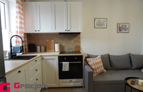 Komfortowo umeblowana i wyposażona kawalerka